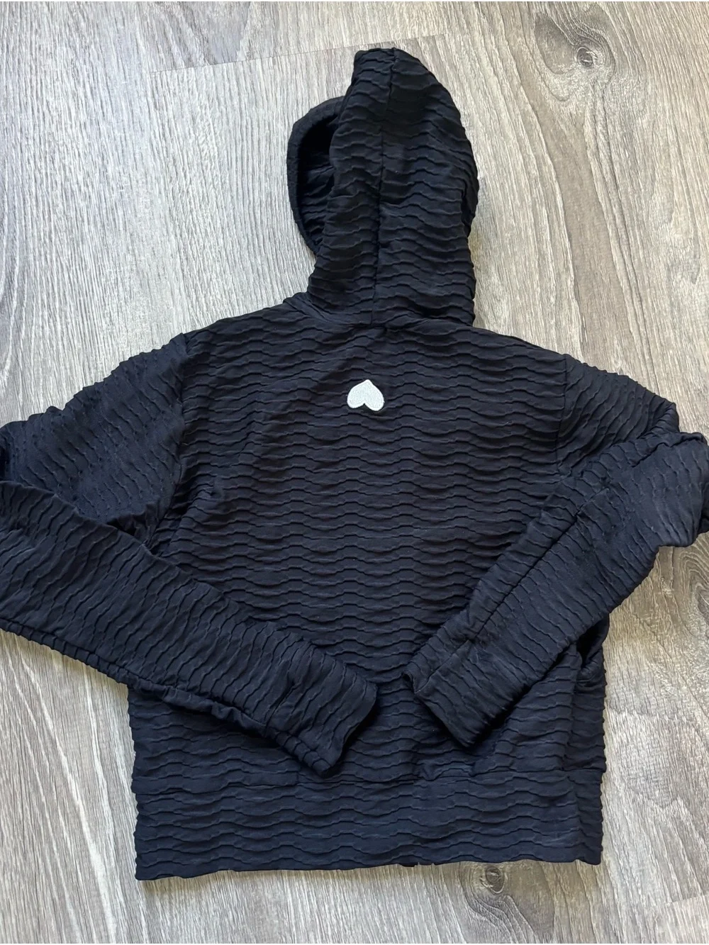 Booty by Brabants Girls Black Textured 3-Piece  Set 3T-6Y
